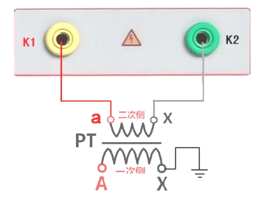 PT電壓互感器勵磁特性接線.png