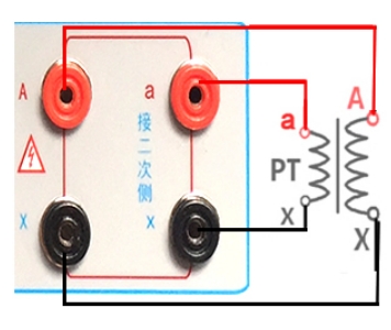 PT電壓互感器變比極性接線圖.png